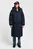 Женский темно-синий пуховик FULL LENGTH DOWN COAT