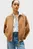 Женский бежевый бомбер TONAL FLAG TERRY ZIP-UP
