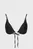 Жіночий чорний ліф від купальника CHAIN TRIANGLE BIKINI