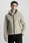 Чоловіча бежева куртка QUILTED MIX MEDIA JACKET HOOD