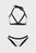 Женский белый купальник с узором RAINBOW MONOGRAM BIKINI TRIANG