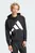 Мужское черное худи Essentials Big Logo French Terry