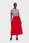 Жіноча червона спідниця VOLUMINOUS SKIRT