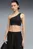 Женский черный топ PUMA SHAPE Asymmetrical Bra Women