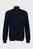 Мужской темно-синий кардиган COTTON MICRO TEXTURED ZIP