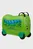 Дитяча зелена валіза 52 см DREAM2GO DINOSAUR D.