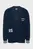Мужской темно-синий кардиган WASHED VARSITY