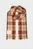 Чоловічий вовняний картатий шарф WOOL HERRINGBONE CHECKED SCARF