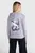 Женское сиреневое худи 1978 ARTWORK OVERSIZED HOODIE