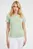 Женская зеленая футболка SS RN GUESS SCRIPT T