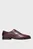 Мужские бордовые кожаные броги Broadway Wingtip Oxford
