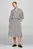 Женское платье в полоску ZIGZAG WAISTED MIDI DRESS