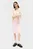 Женское розовое платье TJW SCRIPT STRAP MIDI DRESS EXT