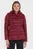 Жіноча бордова куртка MW PADDED GLOBAL STRIPE JACKET