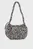 Женская сумка с узором ICON CHARMS ZEBRA HOBO