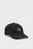 Женская черная кепка  MONOLOGO PRINTED BASEBALL CAP