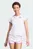 Жіноча бузкова футболка Tiro Cut 3-Stripes Cotton Baby
