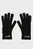 Мужские черные перчатки essential logo gloves