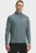 Чоловічий бірюзовий лонгслів UA Tech Textured 1/2 Zip
