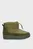 Женские зеленые дутики с узором TOMMY MONOGRAM SNOWBOOT