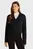 Женский черный кардиган FLUFFY YARN SWEATER CARDIGAN