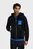 Чоловіче чорне худі KLJ REG BOX LOGO ZIP HOODIE