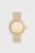 Женские бежевые часы O clock