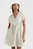 Женское белое льняное платье LINEN SLEEVELESS SHORT