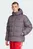 Мужской темно-серый пуховик Tonal Hooded