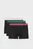 Мужские черные боксеры (3 шт) TRUNK METALLIC WB