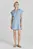 Женское голубое платье REL POPOVER SS DRESS