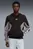 Чоловіче чорне худі Essentials Block Hoodie Men