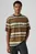 Чоловіча бежева футболка у смужку