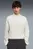 Белый лонгслив CLRT Half-Zip Top Unisex (унисекс)