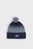Темно-синяя шапка Essentials Mid Crown Pom Beanie