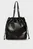 Женская черная сумка DRAWSTRING TOTE