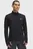 Мужской черный лонгслив UA LAUNCH 1/4 ZIP-BLK