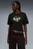 Женская черная футболка Graphic Kitty Sticker Relaxed Tee Women