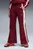 Женские бордовые спортивные брюки T7 Flared Pants Women