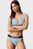 Женские голубые трусики от купальника BIKINI
