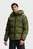Мужская зеленая куртка regular puffer