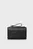 Жіночий чорний гаманець SKUARE FLAP ZIP CH GRAINY