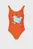 Детский оранжевый купальник AWT KIDS GIRL ONE PIECE