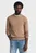 Чоловічий бежевий джемпер CLASSIC COTTON C-NECK