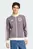 Чоловіча бузкова спортивна кофта MERCEDES - AMG PETRONAS FORMULA 1 TEAM SILVER ARROWS ICON MEN