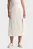 Жіноча біла лляна спідниця REL MIDI LINEN BLEND