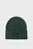 Чоловіча зелена шапка MONO LOGO PATCH BEANIE RUB