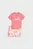 Детский розовый комплект одежды (футболка, шорты) Essentials Tie-dye Tee and Shorts Set Toddlers