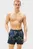Мужские темно-синие плавательные шорты с узором MEDIUM DRAWSTRING PRINT
