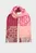 Женский шерстяной шарф с узором MONOGRAM WOOL SCARF